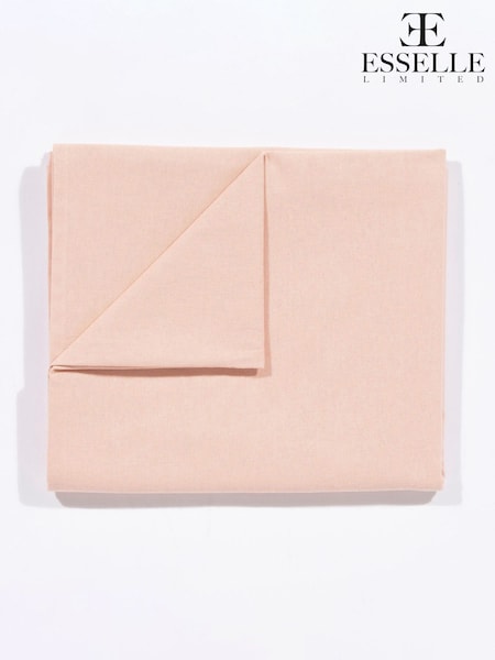 Esselle Pink Avon 100% Cotton 240x140cm Blush Table Cloth (W39874) | €35