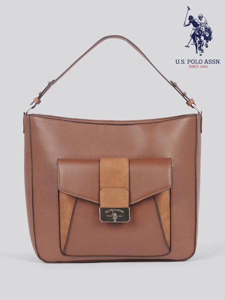 U.S. Polo Assn. Womens Romantic Hobo Bag (W40160) | R$ 590