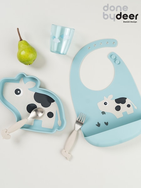 Done by Deer Blue Silicone Bib Dotti (W40209) | €13.50