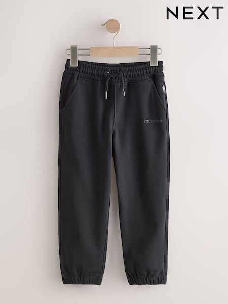 Black Premium Regular Fit Joggers (3-16yrs) (W40400) | €16 - €22