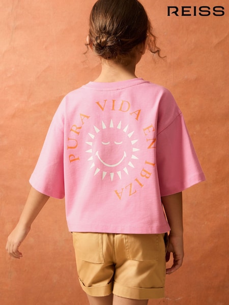 Reiss Pink T-Shirt (W40425) | OMR18