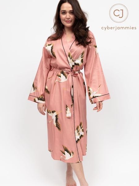 Cyberjammies Pink Long Dressing Gown (W40466) | € 76