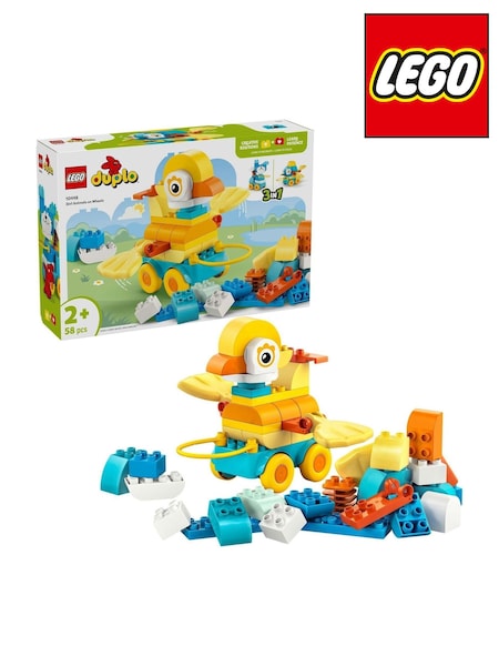 LEGO DUPLO 3-in-1 Animals on Wheels Building Toy Playset 10448 (W40492) | 47 €