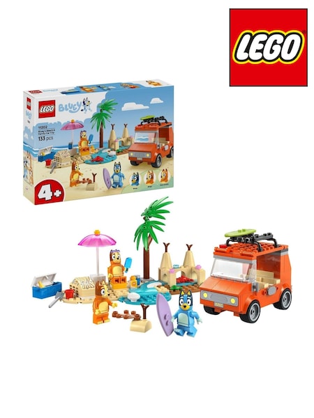LEGO Bluey's Beach & Family Car Trip Toy Set 11202 (W40517) | 39 €