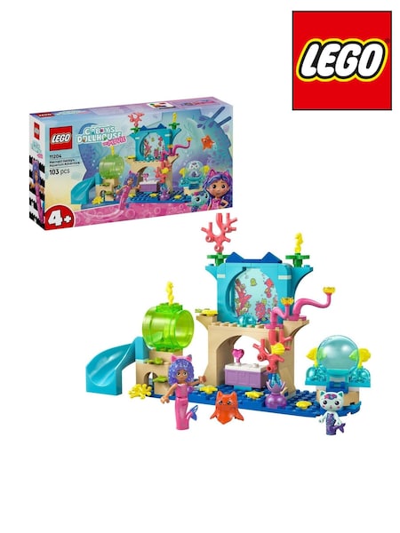 LEGO Gabbys Dollhouse Mermaid Gabbys Aquarium Adventure Animal Toy 11204 (W40528) | €24
