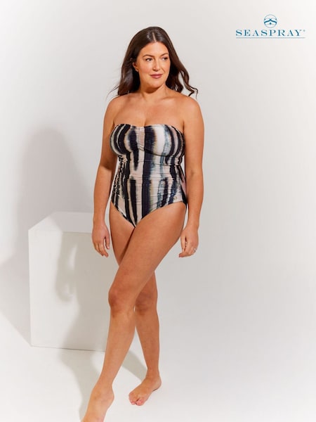 Seaspray Tanami Gathered Bandeau Swimsuit (W40535) | 5,648 UAH