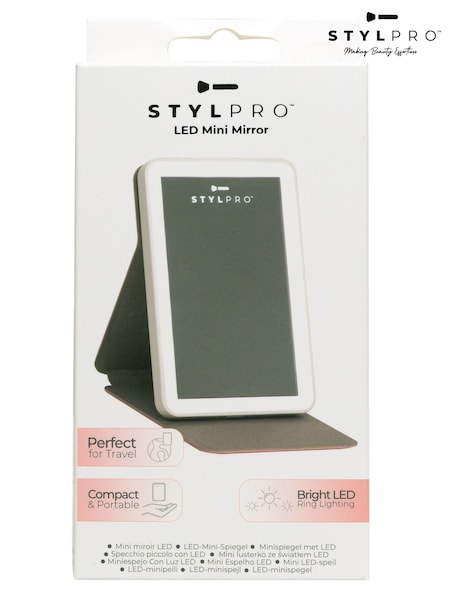 Stylpro LED Light Up Compact Mini Travel Mirror (W40689) | €23