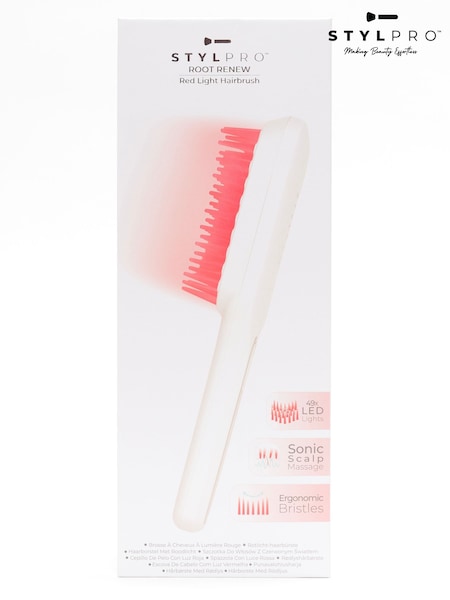 Stylpro Root Renew LED Red Light Scalp Massage Hairbrush (W40692) | €54
