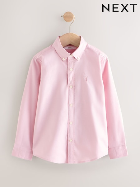 Light Pink Single Oxford Shirt (3-16yrs) (W40787) | AED56 - AED81