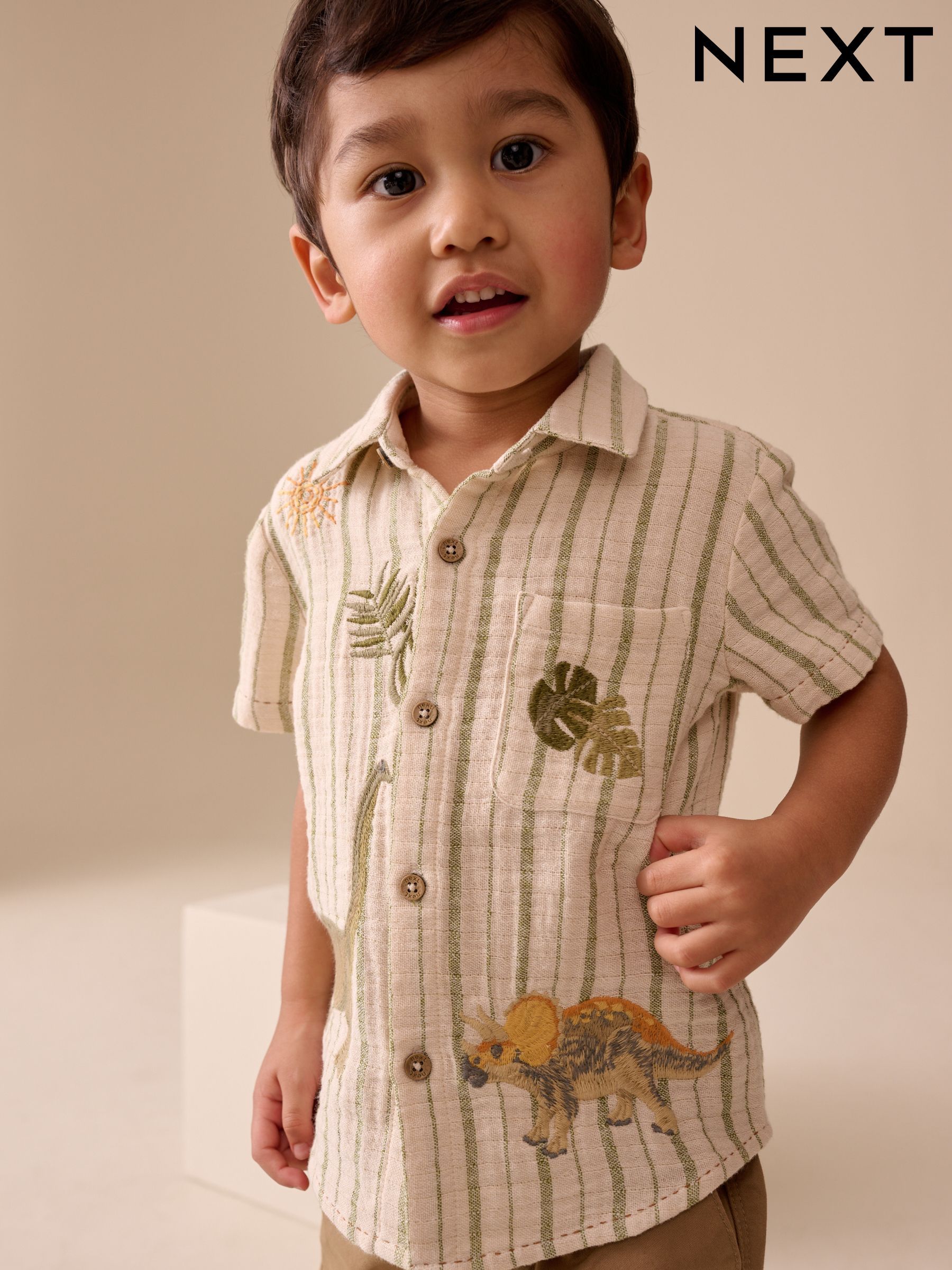 Buy Boys' Cotton Embroidery Single Online | Next Romania