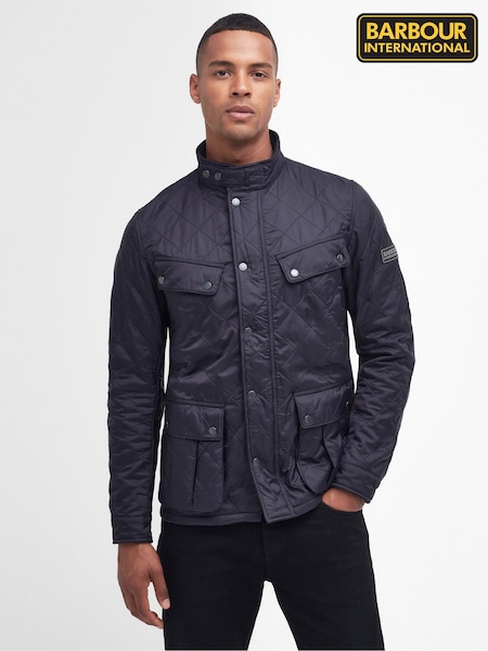 Barbour® International Navy Ariel Polarquilt Jacket (W40875) | €228