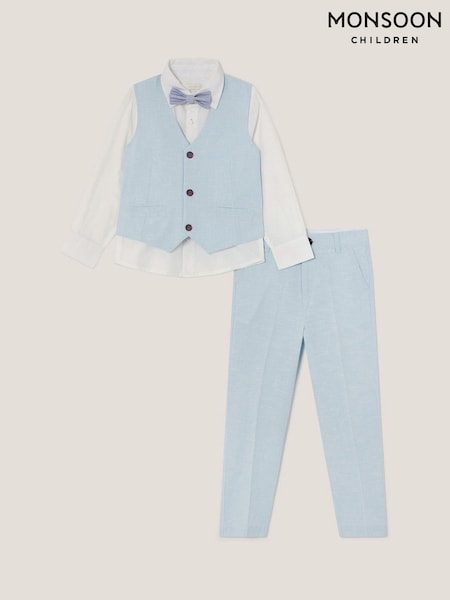 Monsoon 4-Piece Suit Set with Bow Shirt (W40910) | 559 LEI - 708 LEI