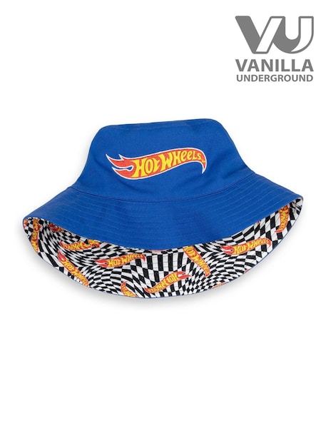 Vanilla Underground Multi Boys Hot Wheels Reversible Bucket Hat (W41012) | €20