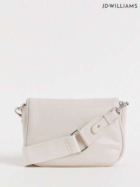 JD Williams Cream Soft Volume Camera Bag (W41146) | €40