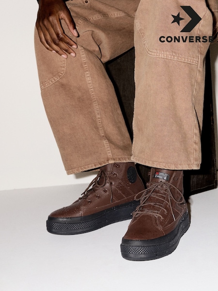 Converse Brown Chuck Taylor All Star Waterproof Counter Climate Boots (W41378) | R$ 1.135