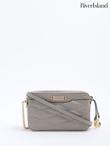 River Island Quilted Soft Cross-Body Bag (W41438) | €42