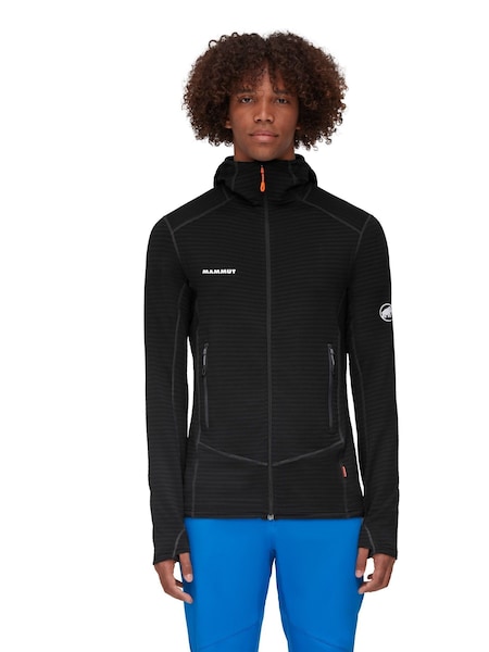 Mammut Black Taiss Light Midlayer Hooded Jacket (W41459) | €173