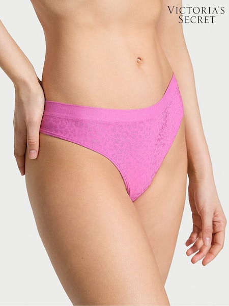 Victoria's Secret New Peony Pink Thong Knickers (W41977) | €10.50