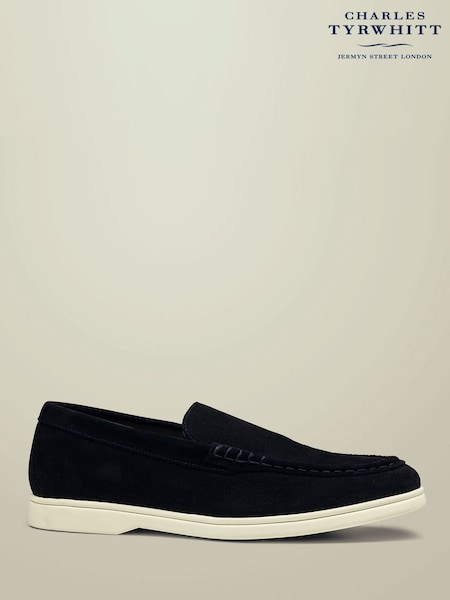 Charles Tyrwhitt Blue Slip On Loafers (W42502) | AZN 298