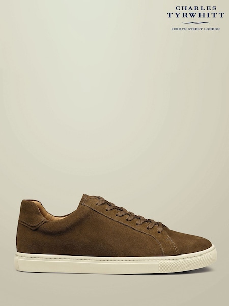 Charles Tyrwhitt Brown Suede Trainers (W42508) | €168