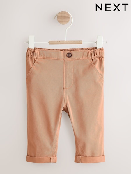Tan Brown Baby Chino Trousers (0mths-2yrs) (W42545) | R$ 100 - R$ 110