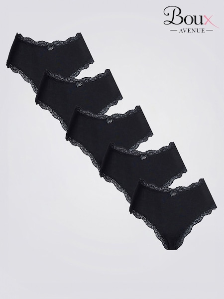 Boux Avenue Tatiana Black Shorts 5 Pack (W42906) | €51