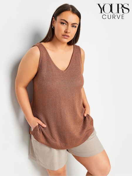 Braun - Yours Curve Knitted Vest Top (W42972) | 8 €