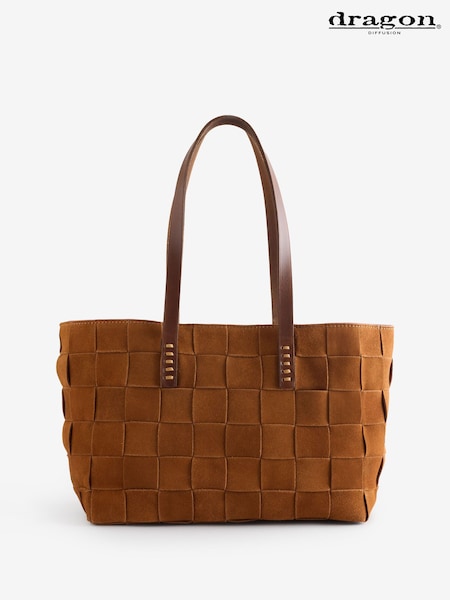 Suede Honey - Dragon Diffusion Suede Honey Japan Tote Bag (W43326) | ‏2,271 د.إ.‏