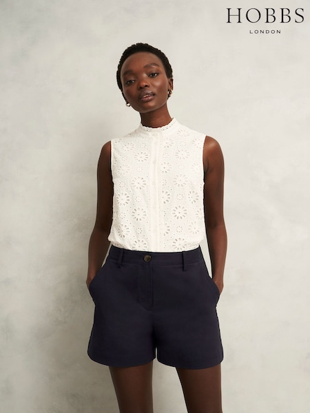 Hobbs Blue Reena Shorts (W43687) | ₪327