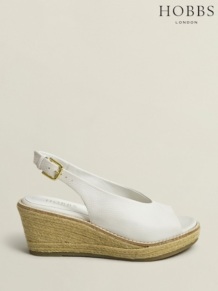Hobbs White Kali Espadrille (W43693) | €140