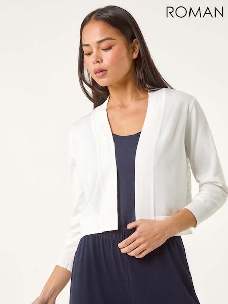 Roman Petite Lace Back Bolero Cardigan (W43960) | € 47