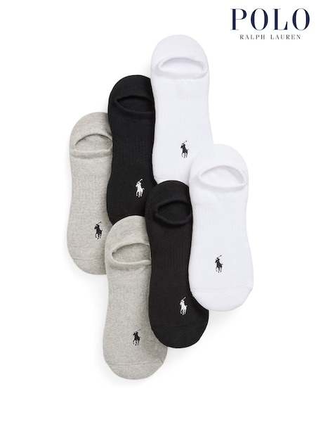 Polo Ralph Lauren Natural Invisible Pop Socks 6 Pack (W44523) | €44