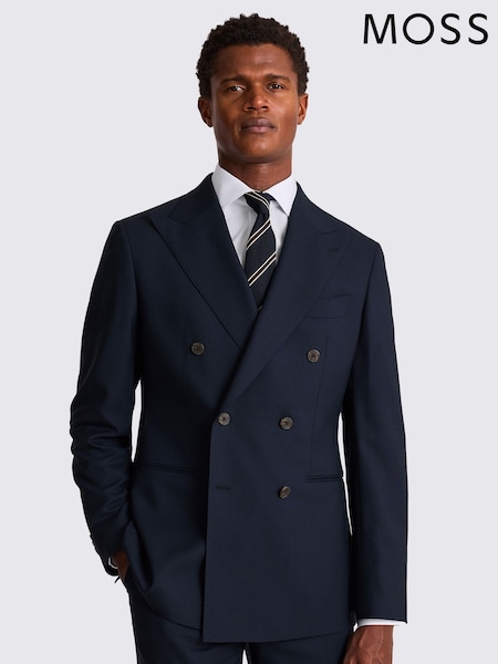 MOSS Blue Italian Tailored Fit Jacket (W45279) | €290