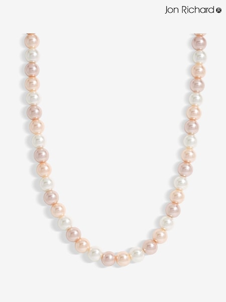 Jon Richard Silver Tone Pearl Necklace (W45325) | € 31