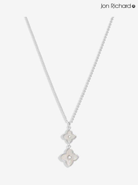 Jon Richard Mother Of Pearl Clover Pendant (W45341) | €32