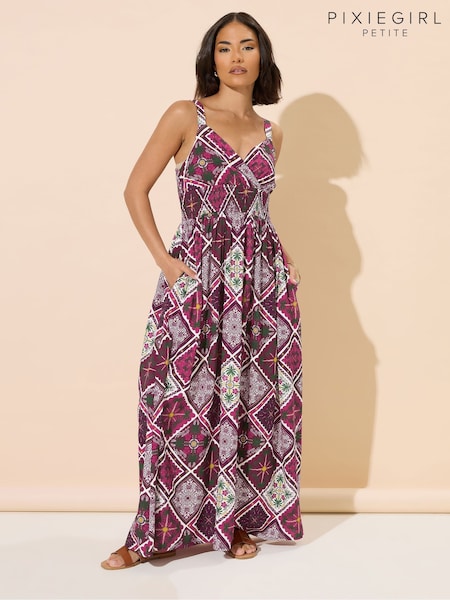 PixieGirl Petite Pink Maxi Dress (W45370) | 2,103 UAH
