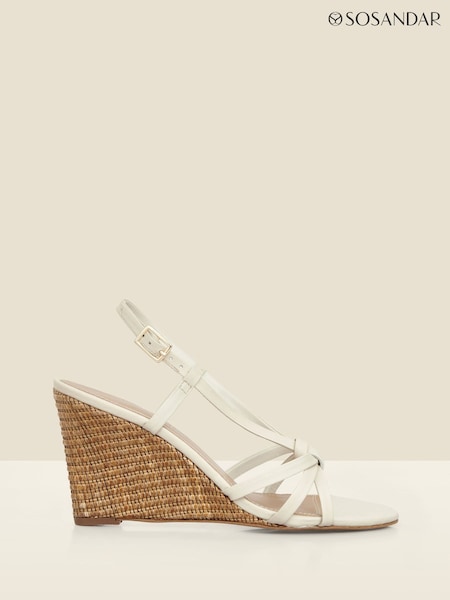 Sosandar Strappy Wedge Heel Sandals (W45521) | 588 LEI