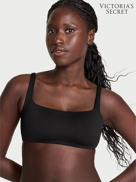 Victoria's Secret Black Scuba Lightly Lined Scoop Bra (W45616) | €36