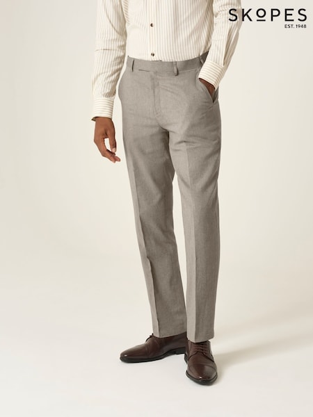 Skopes Natural Tailored Fit Calvados Blend Suit Trousers (W45846) | €86