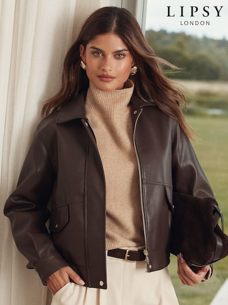 Lipsy 80s Style Biker Jacket (W46467) | 98 €