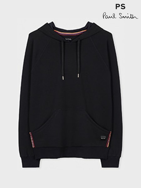 PS Paul Smith Hayden Relaxed Fit Black Hoodie (W46615) | €165
