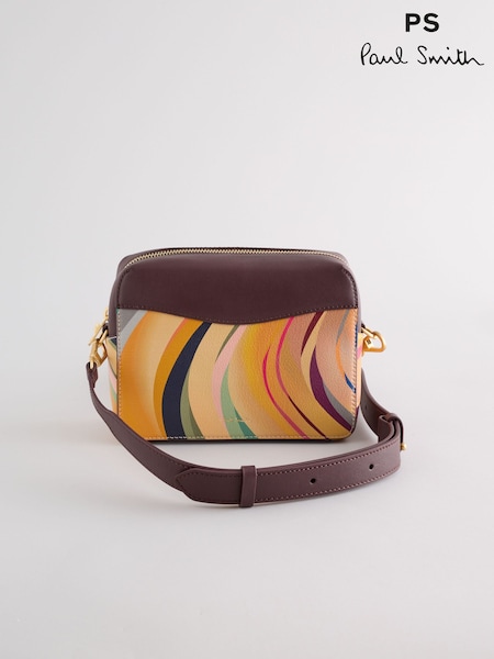 PS Paul Smith Multi Swirl Leather Cross-Body Bag (W46649) | €583