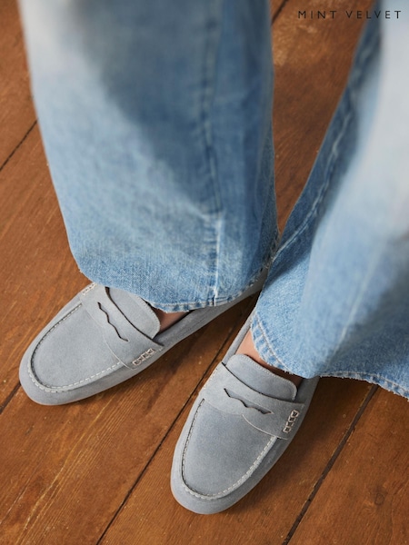 Mint Velvet Bethan Suede Loafers (W47423) | € 130