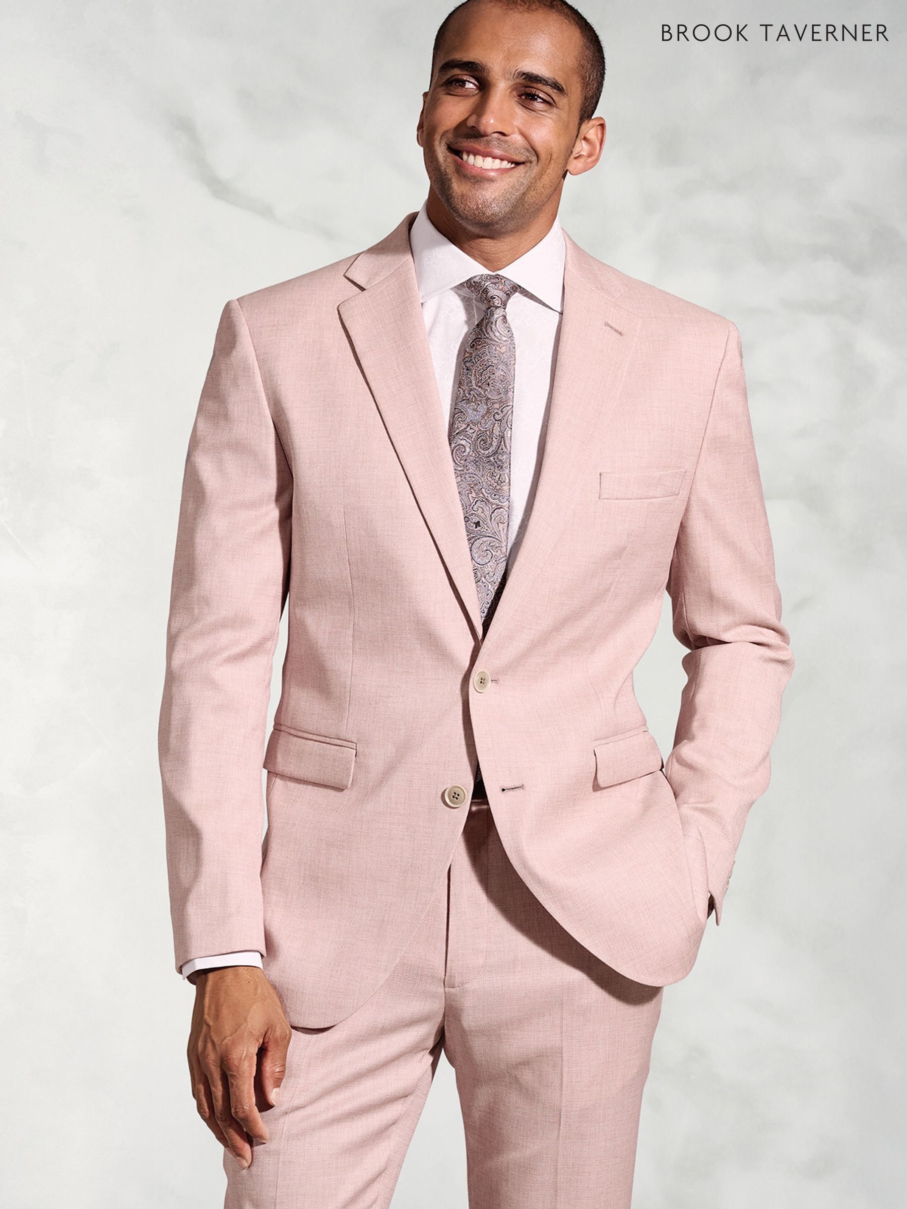 Buy Men's Suitjackets Pink Blazer Short Online | Next USA