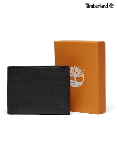 Timberland KN Lg Bifold Black Wallet (W48556) | €73