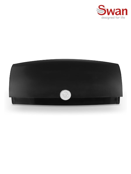 Swan Set of 3 Black Townhouse Bread Bin (W48564) | €34