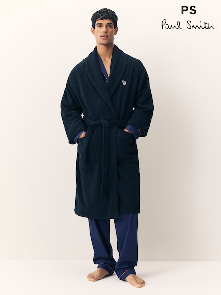 PS Paul Smith Towelling Black Robe (W48581) | R$ 1.775