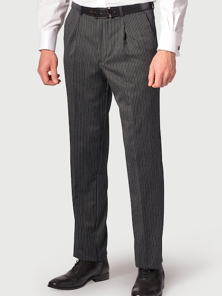 Brook Taverner Black Morning Suit Striped Trousers (W48617) | R$ 680