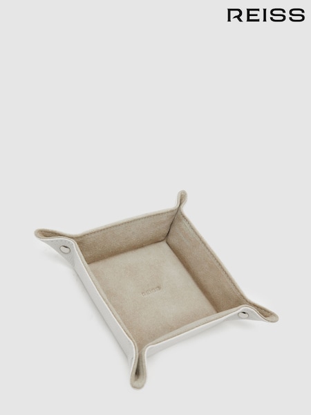 Off White - Regular Atelier Grained-leather Coin Tray