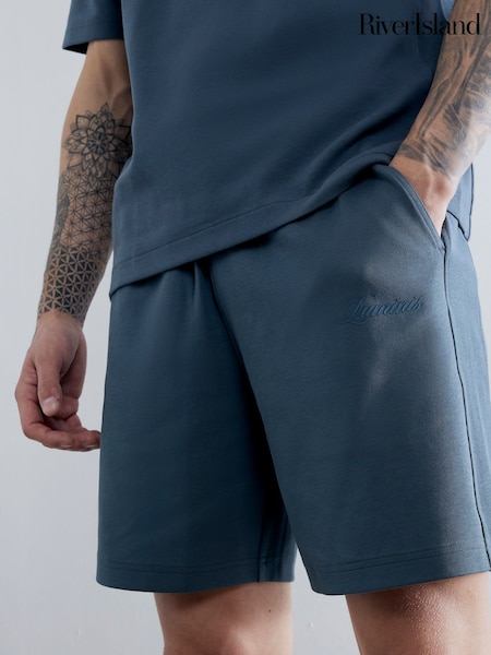 River Island Grey Regular Fit Luminis Shorts (W49191) | AZN 60